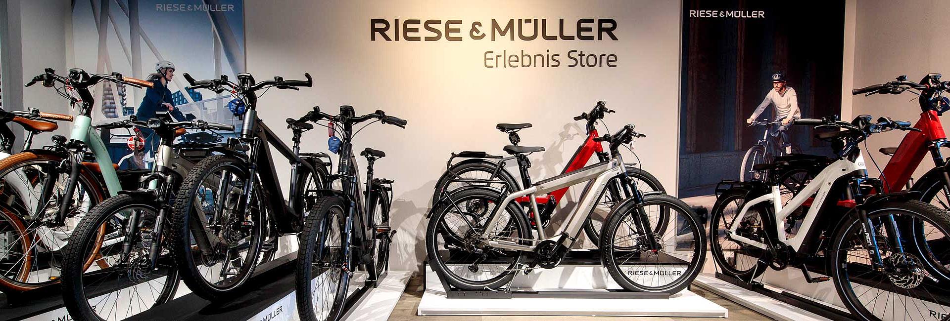 Riese und Müller Erlebnisstore bei Fahrrad Riebold Bad Hersfeld